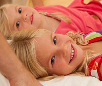 Feel-good massage for young guests